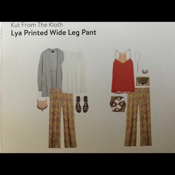 high waisted, high rise, wide leg pants - Picture 5 of 5